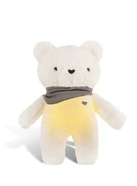 myHummy - BAMSE-ecru-rosa- MED LYS OG WHITE NOISE